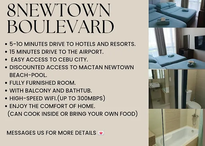 8newtown Boulevard 1br Poolside Near & Airport アパート Punta Engaño